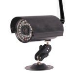 WS-600-250  Беспроводная уличная цветная камера SONY 600 линий, с ИК светом 30 метров,  (приём сигнала до 250-350 м. на частоте 2.4Ггц.)     